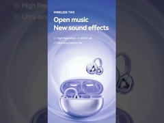 Απελευθερώστε τα αυτιά σας, νιώστε τον ήχο Ανοιχτά ακουστικά, αρμονία μουσικής και επίγνωση.