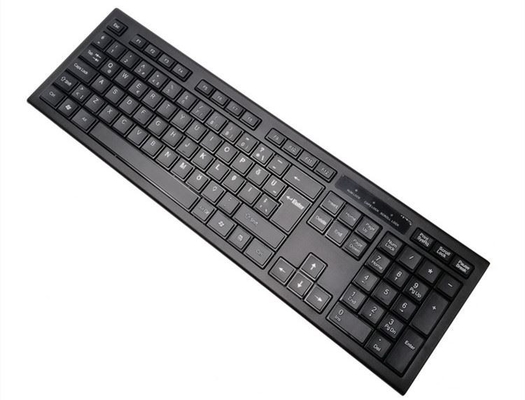 Wireless Keyboard and Mouse Combo 2.4GHz Slim Full-Sized Silent Combo with USB Nano Receiver for Laptop, PC