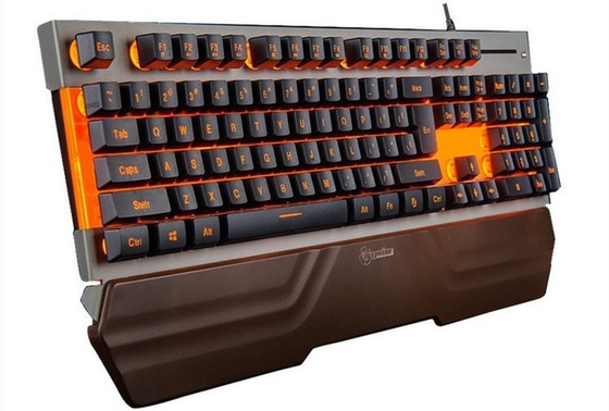 pS4 Backlit Wireless Keyboard Mouse Combo Nonslip Rubber Pads