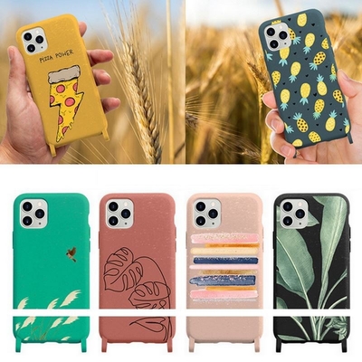 1.8mm Compostable Mobile Protector Cover Hand Painted Phone Cases