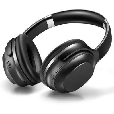 Over Ear Bluetooth Headphone Earphone True Wireless Stereo Headphones With CVC 8.0 Mic Deep Bass
