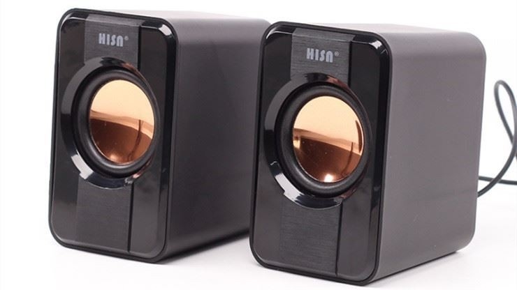 Vintage ενσύρματο υπογούφερ ήχου Surround Hifi 2.1 Σύστημα ηχείων 65dB