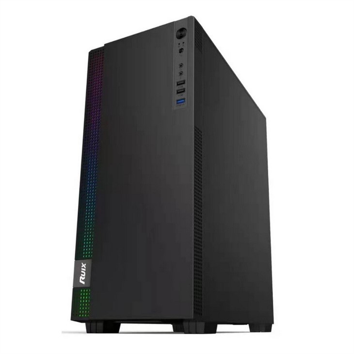 Κεφάλαιο παιχνιδιών PC Mid-Tower ETEK Κεφάλαιο παιχνιδιών PC Mid-Tower ATX Υποστήριξη υπολογιστών 6 ανεμιστήρες ARGB, θραύσιμο γυάλινο πλάι Pandel.