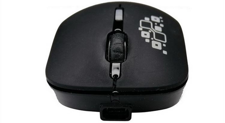 DPI800 εργονομικό ασύρματο ποντίκι Bluetooth ποντίκι πληκτρολογίων 2,4 Γ με το νανο δέκτη