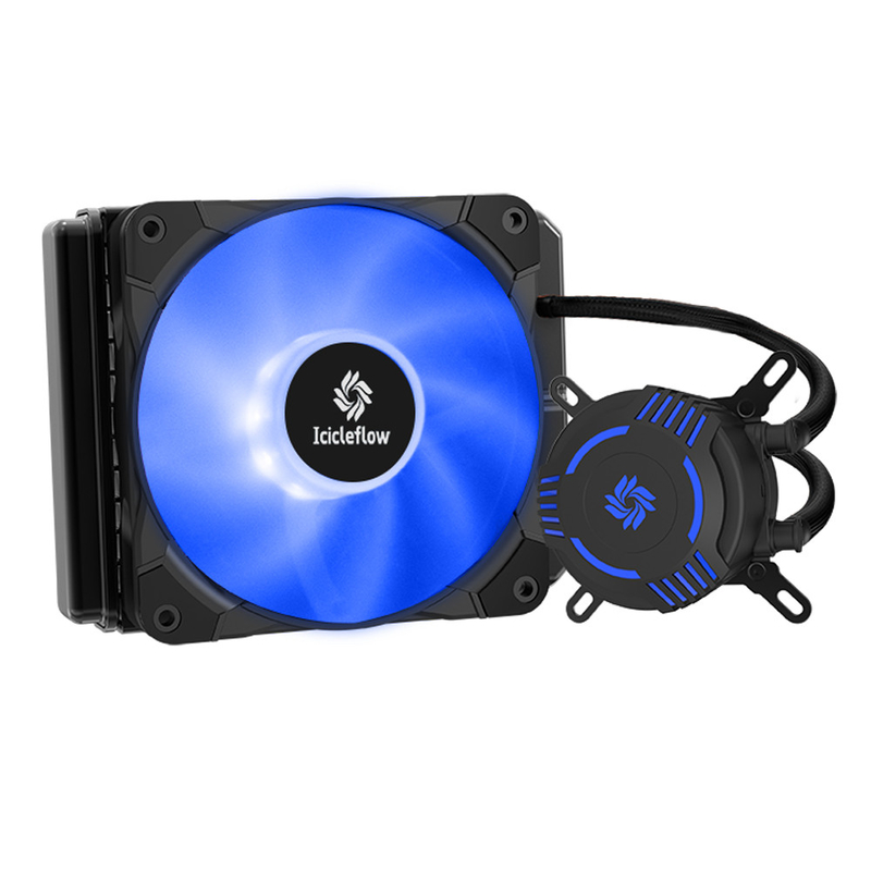 120mm RGB ΚΜΕ υπολογιστών περίπτωσης δοχείων ψύξης αντλία ροής θερμαντικών σωμάτων Leakproof υψηλή για AMD/Intel ΚΜΕ