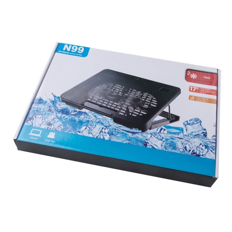ETEK Laptop Cooling Pad Notebook Laptop Cooling Tray Εξωτερικό ψυγείο φορητού υπολογιστή Μεγάλο μέγεθος αλλά ήσυχο