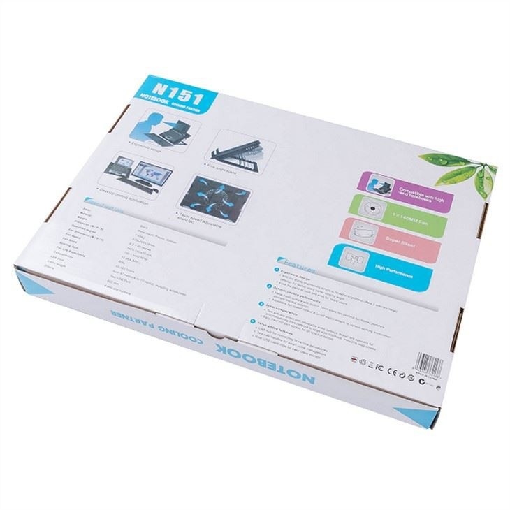 Βάση Ψύξης Laptop ETEK - Laptop Partner 14CM Quantum Ανεμιστήρας Ψύξης για Laptop Gaming