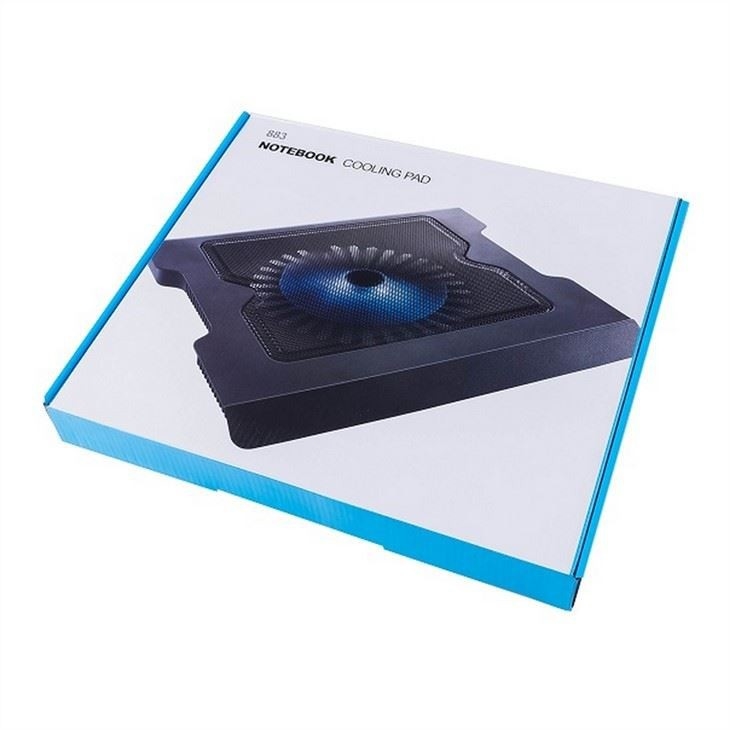 ETEK Laptop Cooling Pad- 14CM Διασπέρμασης Laptop Cooling Tray Φανατικός Λογισμικός Συνεργάτης