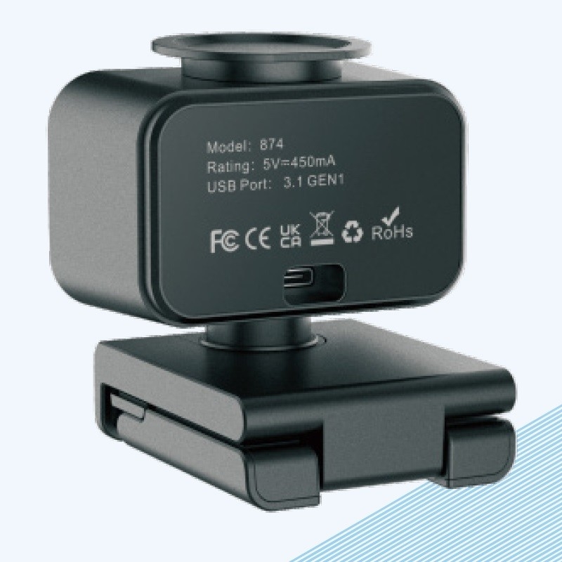 2K Συνεδρίαση AI Webcam USB 3.1 Gen 1 HFR60FPS@YUY1080P Χωρίς απώλεια Webcam για Λάπτοπ και PC