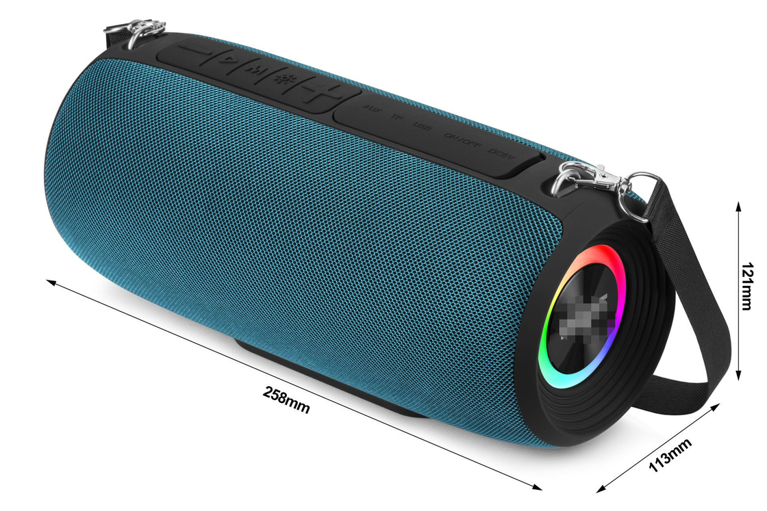 Φορητή 10W Hi-Fi Bluetooth ηχεία, παρέχοντας ισχυρό κρυστάλλινο ήχο για κινητό τηλέφωνο προβολέα τηλεόρασης