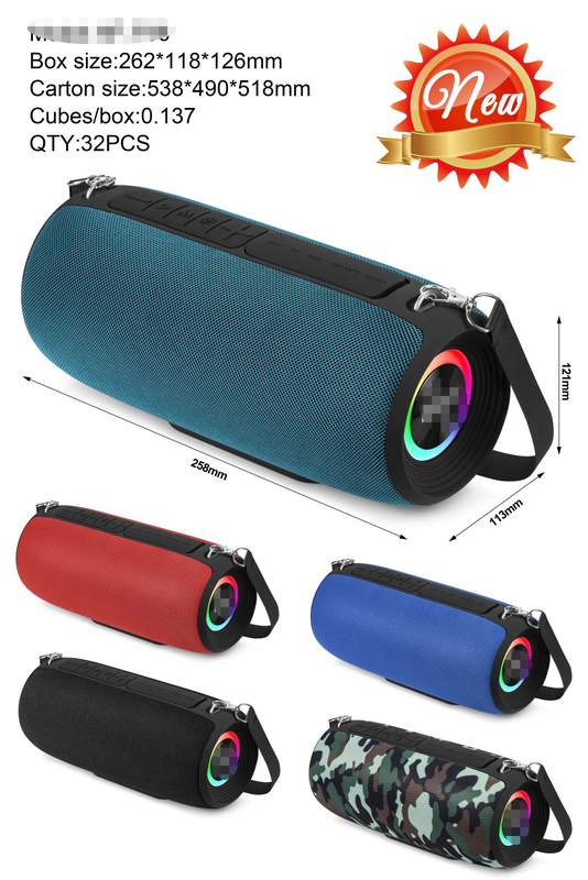 Φορητή 10W Hi-Fi Bluetooth ηχεία, παρέχοντας ισχυρό κρυστάλλινο ήχο για κινητό τηλέφωνο προβολέα τηλεόρασης