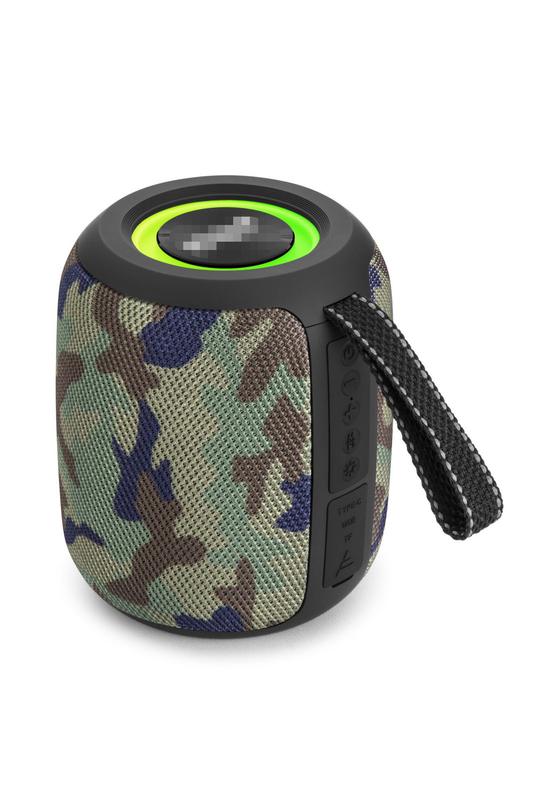 Φορητός 10W Hi-Fi Running Marquee Radio Bluetooth ηχεία με φώτα, Κατάλληλο για ζευγάρωση με τηλεόραση ή προβολέα για να απολαύσετε υψηλής ποιότητας οικιακό ήχο και βίντεο χρόνο