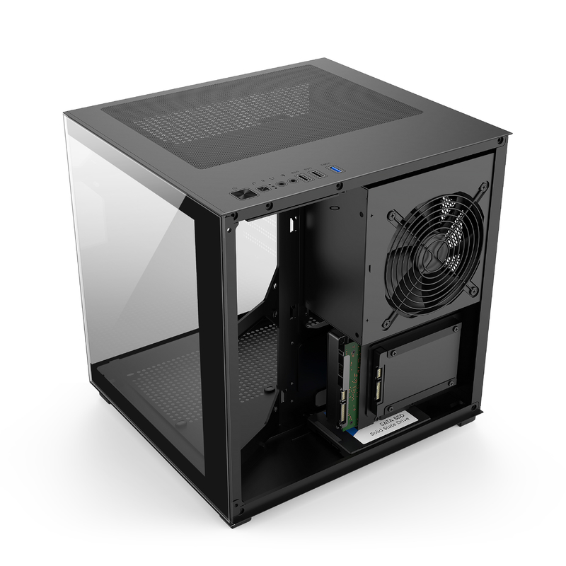 Μικρο-ATX / ITX PC Case Awesome Heat Dissipation Υποστηρίζει Πολλά Διαφορετικά Εγκαταστήματα Εργατικού για Επαγγελματίες Παικτών