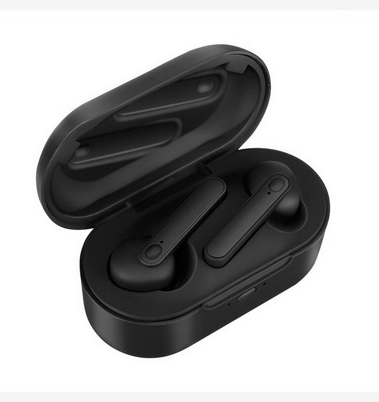 Ασύρματα ακουστικά ETEK, Bluetooth με μικρόφωνο, σχεδιασμός μισού στο αυτί, μείωση θορύβου για καθαρές κλήσεις, βαθύ μπάσο, αδιάβροχο