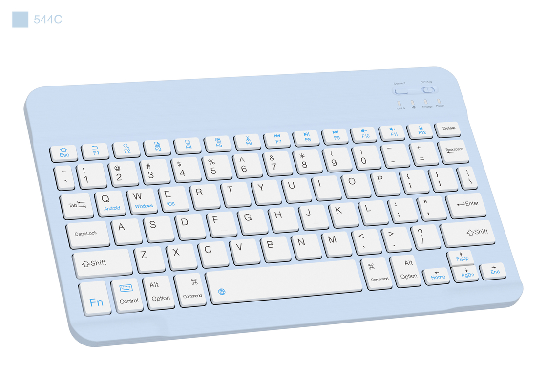 78-κλειδιά Ultra-thin Bluetooth ασύρματο πληκτρολόγιο συμβατό με Windows IOS και Android για τους χρήστες γραφείου γραφείου