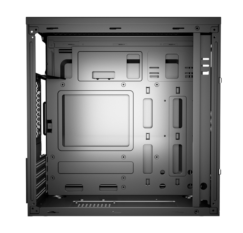 ETEK Gaming Computer Case MATX 2 Μεγάλοι ανεμιστήρες RGB στο μπροστινό πάνελ ανεμιστήρας στο πλευρικό πάνελ Διαθέσιμη υποστήριξη OEM ODM