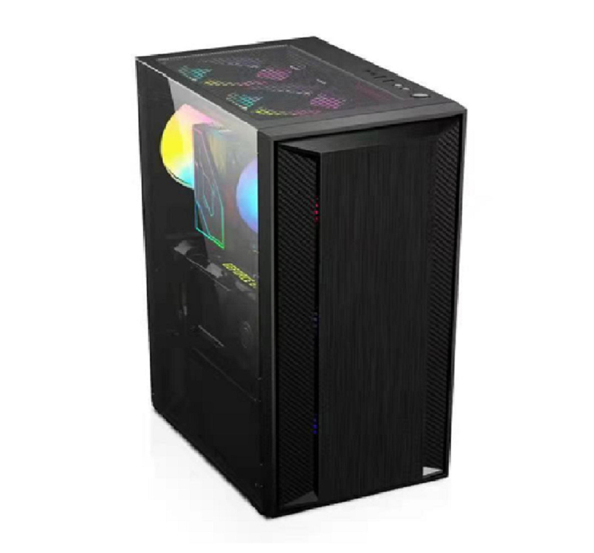 Υποστηρίζει τις μητρικές πλακέτες ATX Micro ATX και ITX με 7 αυξήσεις και 6 ανεμιστήρες για λάτρεις παιχνιδιών DIY