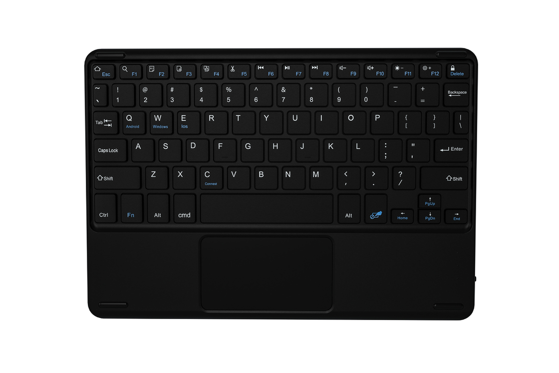 78-κλειδί φορητό πληκτρολόγιο Bluetooth με υλικό ABS και touchpad για γραφείο και ψυχαγωγία
