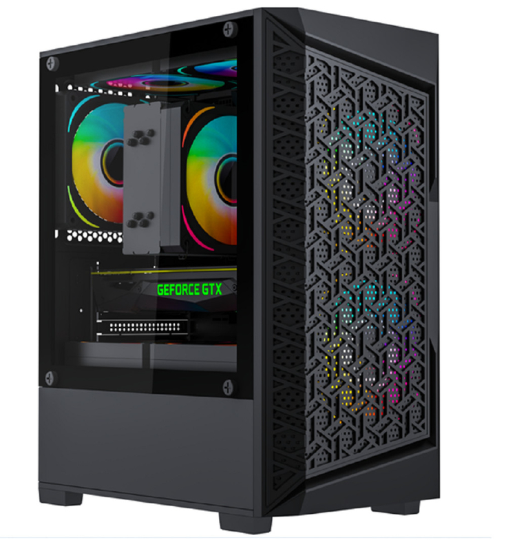 Υποστηρίζει μητρικές πλακέτες MATX και MINI-ITX 5 ανεμιστήρες Υποσκευή υπολογιστή για αποτελεσματική ψύξη USB 3.0 Διασύνδεση κάρτες γραφικών έως 275mm μήκος