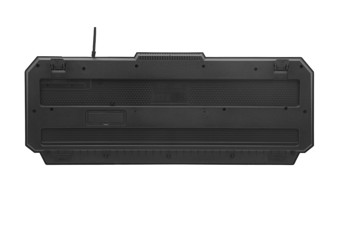 Προσαρμόσιμο φορητό Rainbow Backlit Gaming Keyboard με 104 πλήκτρα και 10 γρήγορα πλήκτρα για χρήστες που αναζητούν αποτελεσματική εργασία