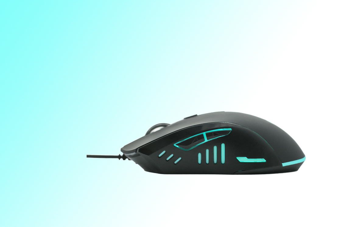 RGB φως, ρυθμιστική DPI 4 επιπέδων, USB plug-and-play, εργονομικό 6D ποντίκι παιχνιδιών για επαγγελματίες και γενικούς χρήστες