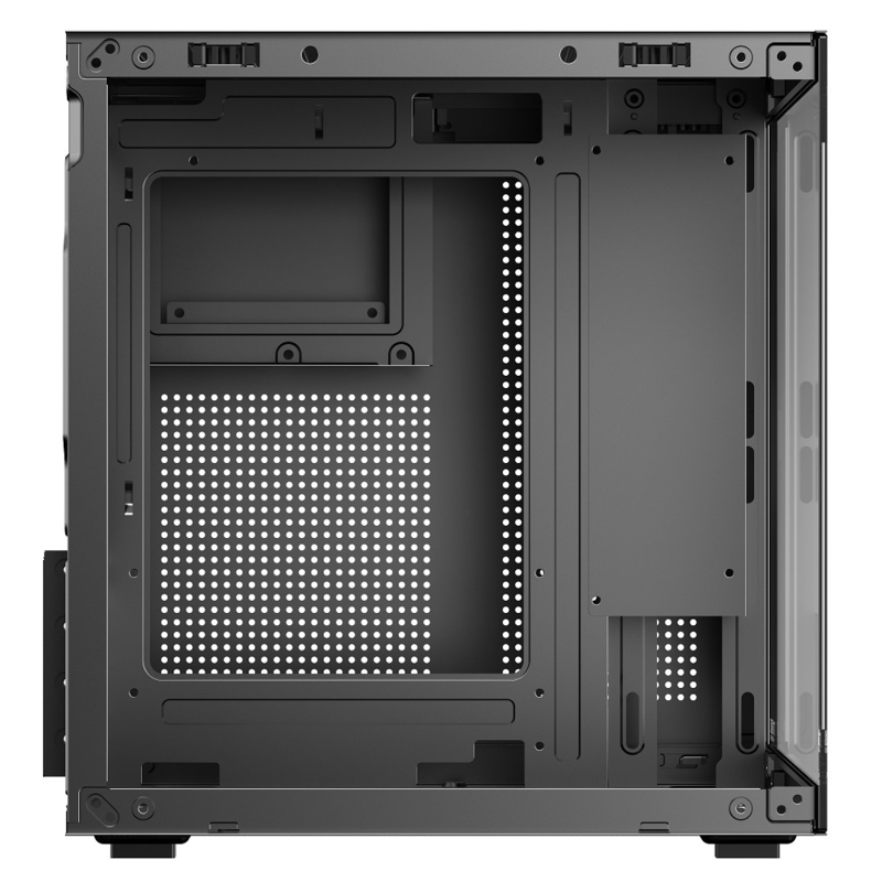 Η θήκη του υπολογιστή MATX/ITX υποστηρίζει κάρτες γραφικών μέχρι 320mm CPU ψυκτικά μέχρι 165mm 1 HDD 2 SSDs 3 X 12CM Φανατές για χρήματα