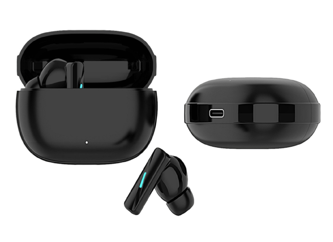 Αντένα Banzai Δύο μπαταρίες F10 Μονάδα ομιλητή Bluetooth 5.3 TWS Ακουστικά με θήκη φόρτισης για επιβάτες Φοιτητές