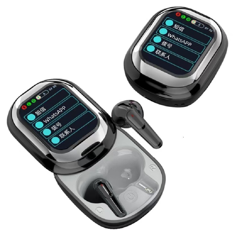 Bluetooth V5.4 Ελέγχου αφής 1 ώρα φόρτιση Για 3,5 ώρες χρόνος ομιλίας IP4 Αδιάβροχο Υποστηρίζει WhatsApp Facebook ειδοποιήσεις