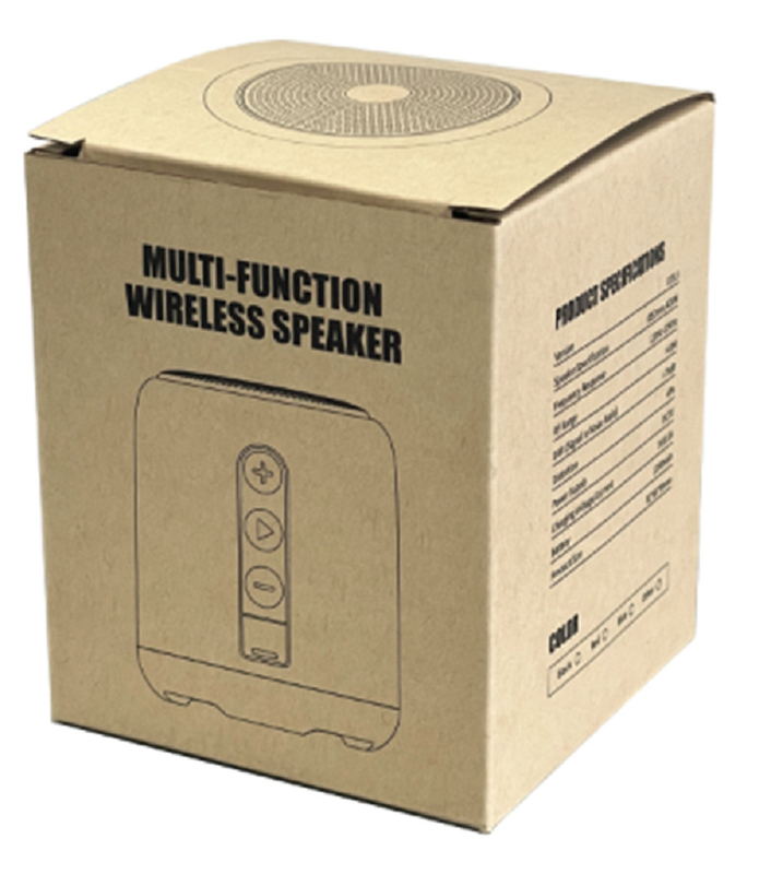Υποστήριξη κάρτας TF Bluetooth 5.0 TWS, IPX4 Ανθεκτικότητα στο νερό Ø52mm Ηχείο με διάφραγμα βάσης 5-22 ώρες διάρκεια ζωής της μπαταρίας
