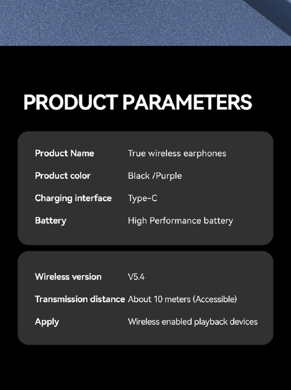 Bluetooth 5.4 F10 Titanium Composite Διαφράγματος Ηχείο A2DP AVRCP HFP 12H διάρκεια ζωής της μπαταρίας 60H Music Playback 1H φόρτιση