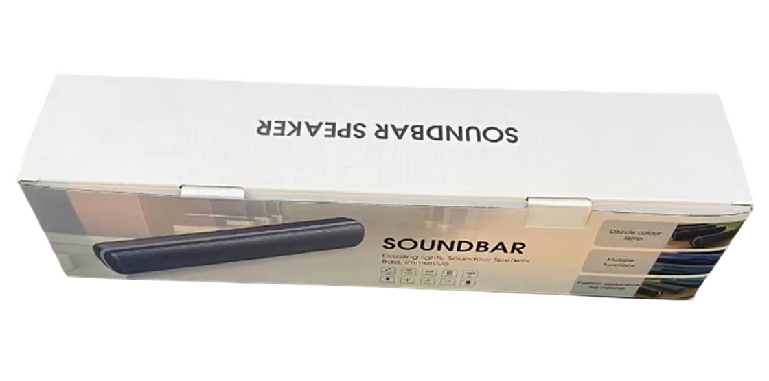 10W × 2 Stereo Output ABS Iron Mesh 40cm Compact 4000mAh μπαταρία Bluetooth ηχεία για 5-6 ώρες αναπαραγωγή Bluetooth 5.3 με ζεύξη TWS