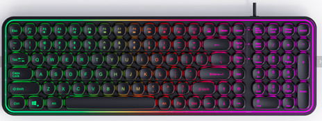 1800mAh μπαταρία πληκτρολόγια Mouse Combos 370g Υποστηρίζει 2.4G ασύρματη και Bluetooth διπλή λειτουργία πολύχρωμο RGB φως για παίκτες Γραφεία εργαζόμενοι φοιτητές
