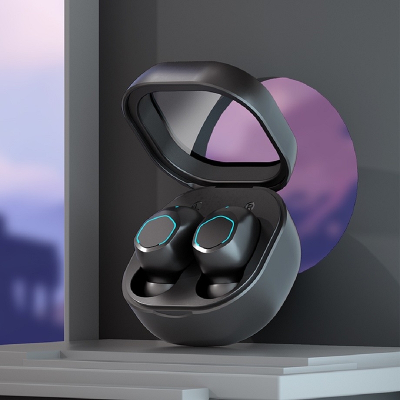 Bluetooth 5.2 TWS ακουστικά Ανερόφθαλμο Αυτοματοποιημένο αποκλεισμό θορύβου τύπου-c Γρήγορη φόρτιση 5 ώρες διάρκεια ζωής της μπαταρίας F10 Δυναμικός οδηγός