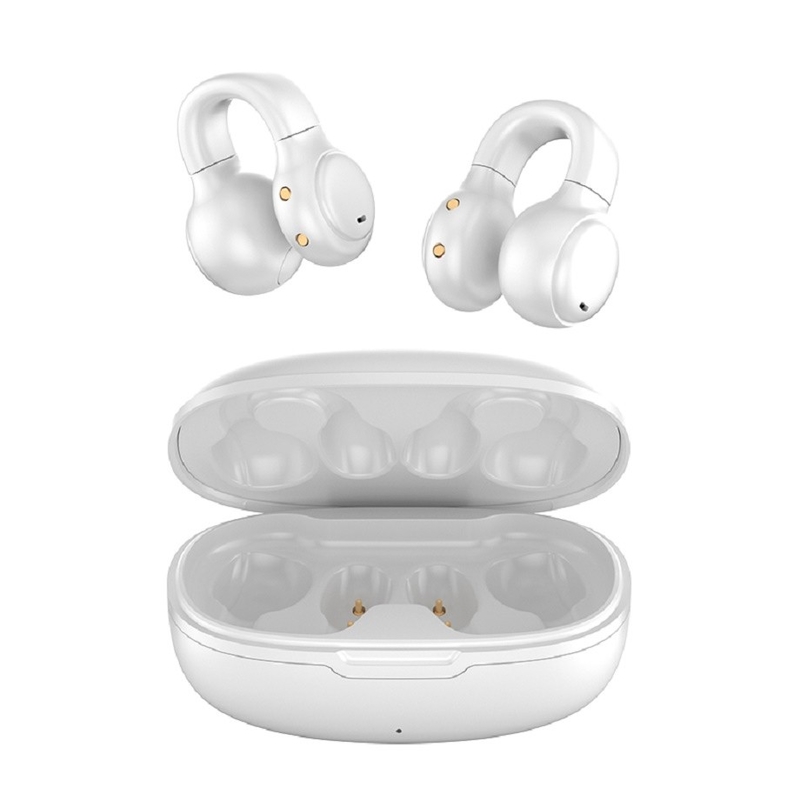 Bluetooth 5.3 Ακουστικά Υποστηρίζει BR+EDR+BLE Πολλαπλό πρωτόκολλο 5 H Χρόνος κλήσης F 13 Χάλκινος δαχτυλίδι ομιλητής 4.6 G ανά αυτί Εργονομικό σχεδιασμό