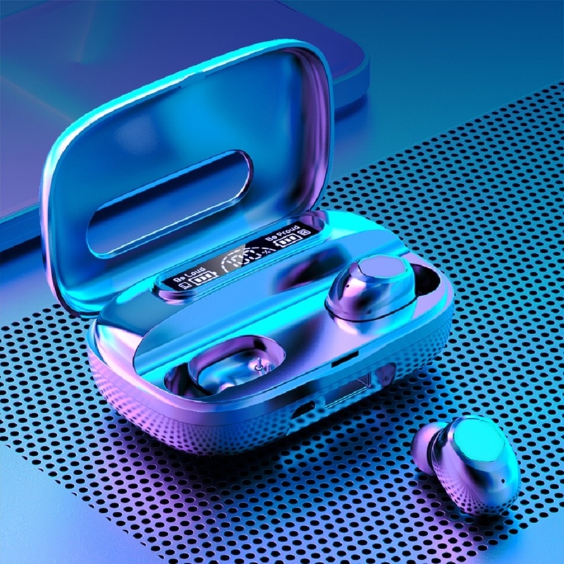 Bluetooth 5.1 ακουστικά υποστηρίζει πρωτόκολλα A2DP/AVRDP/HFP ακουστικά 40mAh Φορτιστή 500mAh F10 Δυναμική μονάδα για επιχειρήσεις και αθλητισμό