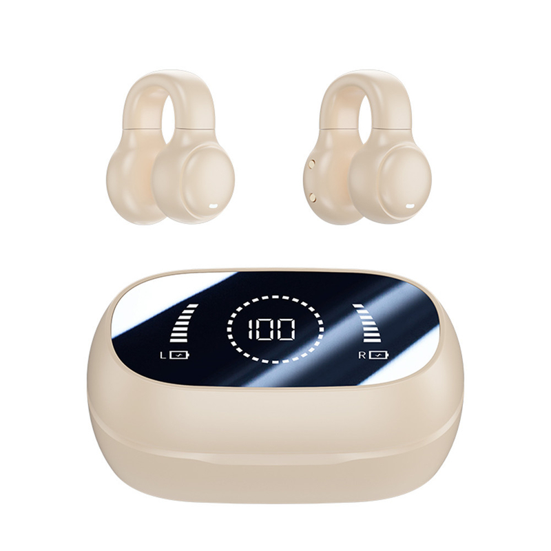 Bluetooth 5.3 ακουστικά Πλήρως ανοιχτό σχεδιασμό ακουστικών 9D Surround Sound Game Audio-sync HIFI Ψηφιακή οθόνη 1.5H φόρτιση 6H Single Playback