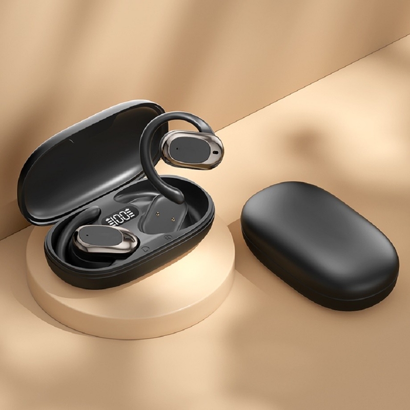 90° Ρυθμίσιμα Ακουστικά Bluetooth Ακουστικά Ακουστικά F14.2 Υπερ λεπτή βιολογική διάφραγμα, Bluetooth 5.4 Με υποστήριξη AAC / SBC, σχεδιασμός μηδενικής ευαισθησίας