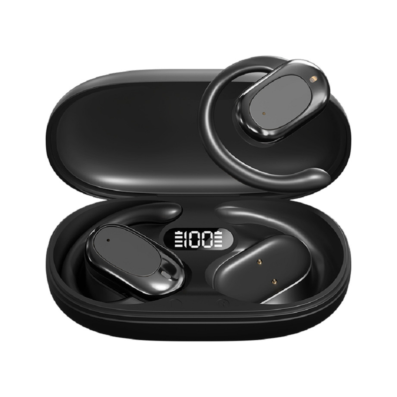 90° Ρυθμίσιμα Ακουστικά Bluetooth Ακουστικά Ακουστικά F14.2 Υπερ λεπτή βιολογική διάφραγμα, Bluetooth 5.4 Με υποστήριξη AAC / SBC, σχεδιασμός μηδενικής ευαισθησίας