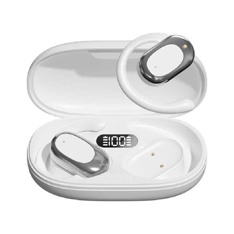 90° Ρυθμίσιμα Ακουστικά Bluetooth Ακουστικά Ακουστικά F14.2 Υπερ λεπτή βιολογική διάφραγμα, Bluetooth 5.4 Με υποστήριξη AAC / SBC, σχεδιασμός μηδενικής ευαισθησίας