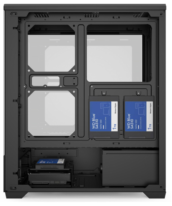 Υποστηρίζει E-ATX / ATX / M-ATX 11 Fan Slots Υποθήκη υπολογιστή Δύο λειτουργίες Drive Bay, 0.6mm SPCC Steel + ABS Panel για Hardcore Εραστές, κατασκευαστές MOD