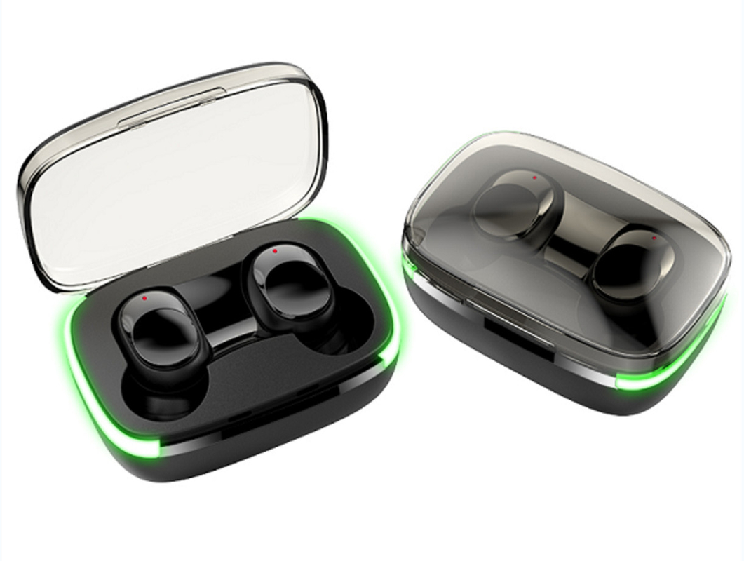 Ομιλητής ETEK F8 Υποστηρίζει MICRO / USB-C Προσαρμόσιμη μπαταρία ακουστικών ακουστικών 30mAh 200mAh Θήκη φόρτισης Μικρό ελαφρύ