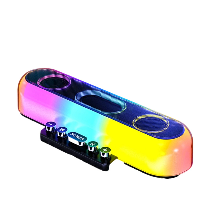 52mm Ηχείο 10W RMS Δύναμη 1600mAh μπαταρία Υποστηρίζει Bluetooth TF κάρτα FM ραδιόφωνο και επέκταση 32GB για κινητούς υπαλλήλους γραφείου
