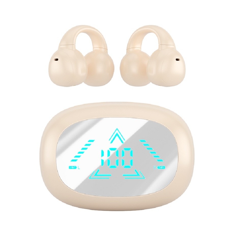 TWS Πλήρως ανοιχτό ασύρματο F13 με LED οθόνη Bluetooth 5.3 AAC / SBC αποκωδικοποίηση ακουστικά 40mAh + 400mAh Case για επιχειρηματίες