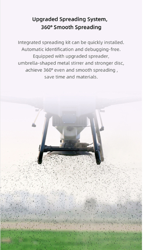 Z30P 30kg φορτίο γεωργικά drones λύση κάτω από Z σειράς νέα δομή δομής και Z σχήμα αναδιπλούμενα χέρια