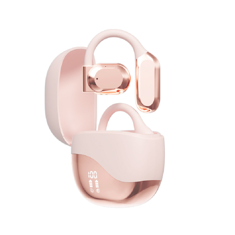 Bluetooth 5.4 ακουστικά με εμβέλεια 10 μέτρων έως 8-9 ώρες ανά κλήση 300mAh Φορτιστός θήκης παρέχει πρόσθετη ισχύ για επαγγελματική μετακίνηση κλπ.