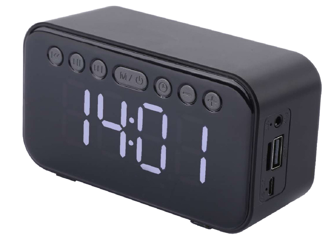 Ηχογράφος Bluetooth Υποστηρίζει Bluetooth AUX TF Card USB FM Ραδιόφωνο Ενσωματωμένο 500mAh μπαταρία USB φόρτιση 52mm Ηχογράφος 32GB TF κάρτα επέκταση