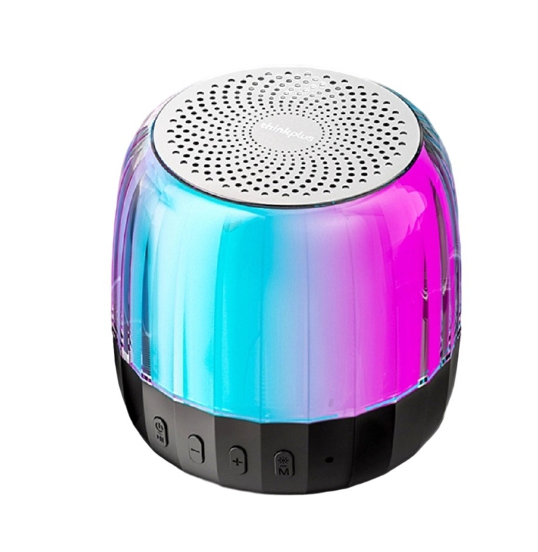 Bluetooth ομιλητής 15W RMS ισχύς εξόδου 89mm ομιλητής υποστηρίζει BT TF κάρτα έως 32GB FM ραδιόφωνο και πολύχρωμα φώτα για τους λάτρεις του εξωτερικού