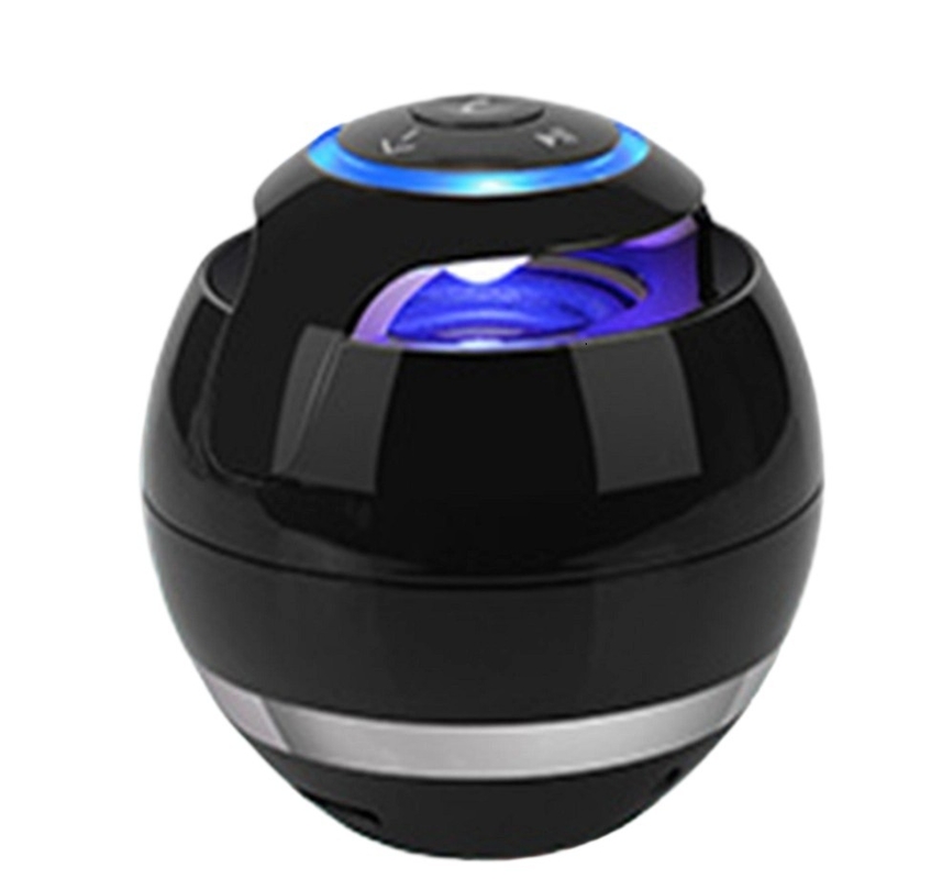 Συγκινητικό σώμα (D78*H78mm). Υποστηρίζει Bluetooth, AUX, κάρτα TF, ραδιόφωνο FM. Ενσωματωμένη μπαταρία 300mAh, φόρτιση USB. Μονάδα ηχεία 40mm.