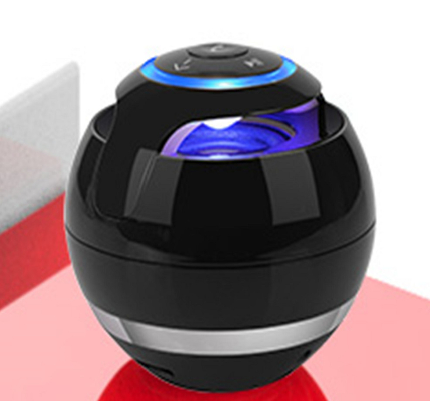 Συγκινητικό σώμα (D78*H78mm). Υποστηρίζει Bluetooth, AUX, κάρτα TF, ραδιόφωνο FM. Ενσωματωμένη μπαταρία 300mAh, φόρτιση USB. Μονάδα ηχεία 40mm.