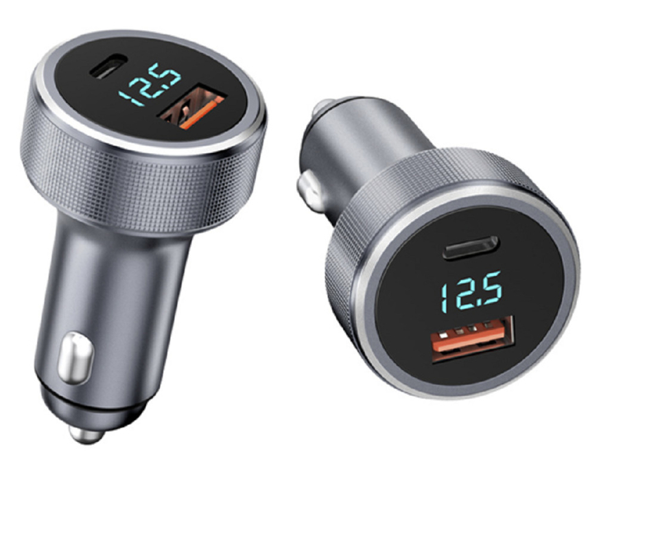 Διπλή πύλη γρήγορης φόρτισης (USB-C PD 30W + USB-A QC 18W), υποστήριξη πολλαπλών πρωτοκόλλων (PD / QC / PPC, κλπ.), κράμα αλουμινίου + πλαστικό περίβλημα